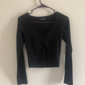 Black long sleeve Gina top